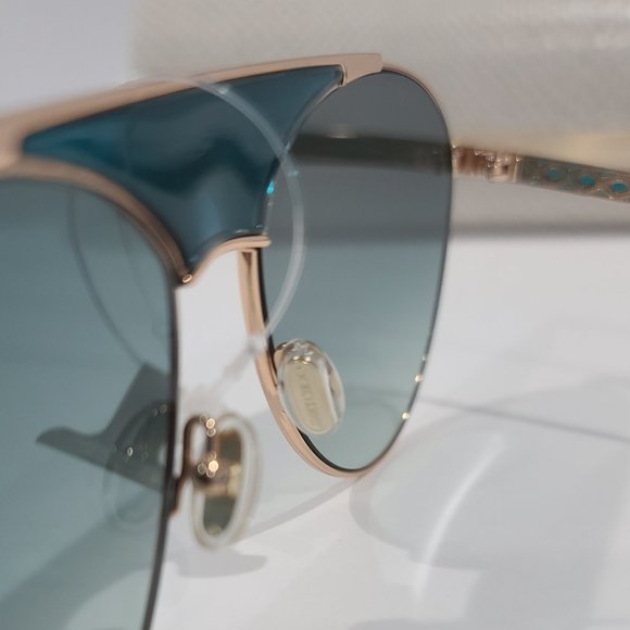 NEW ⭐ Jimmy Choo Sunglasses  AVE/S PEF EZ 58 - 15 - 140 NEW WITH JC Case, Cloth - Picture 9 of 13